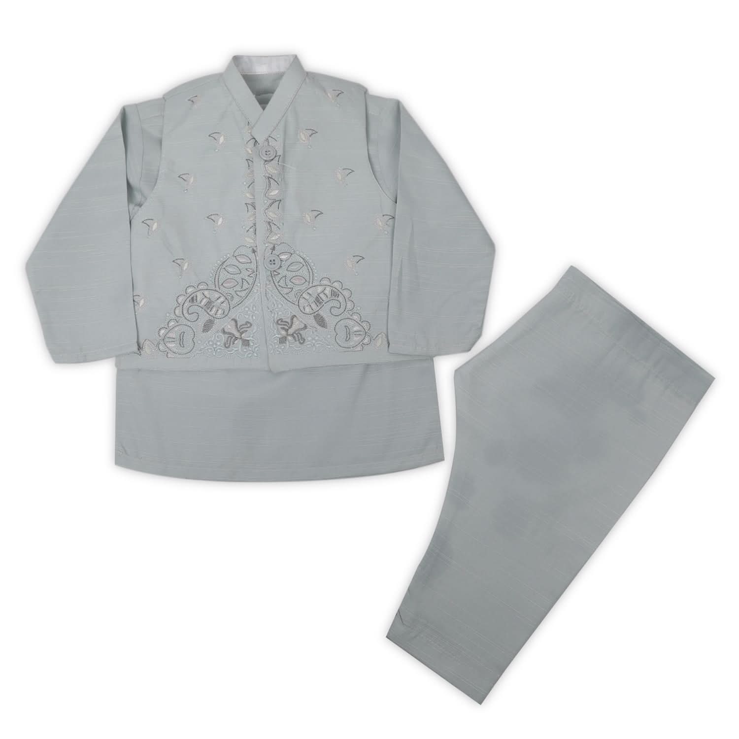 Newborn Boys Shalwar Suits Waistcoat - Light Blue, Newborn Boys Shalwar Suits, Chase Value, Chase Value