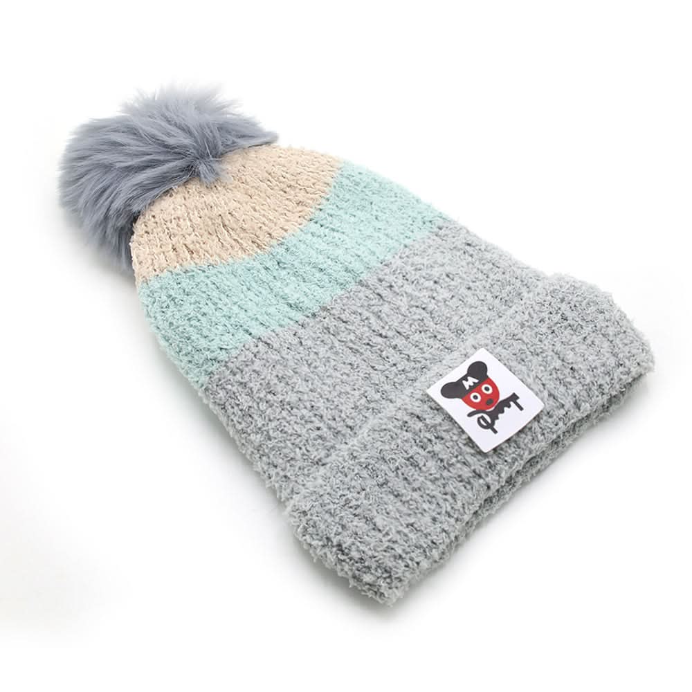 Kids Woollen Cap - Grey, Girls Caps & Hats, Chase Value, Chase Value