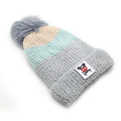 Kids Woollen Cap - Grey