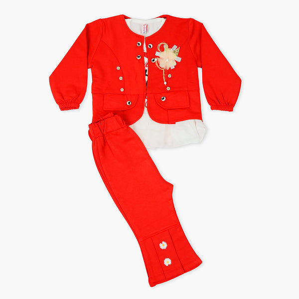 Girls Suit - Red, Girls Suits, Chase Value, Chase Value