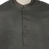 Valuables Men Embroidered Shalwar Suit - Green, Men's Shalwar Kameez, Chase Value, Chase Value