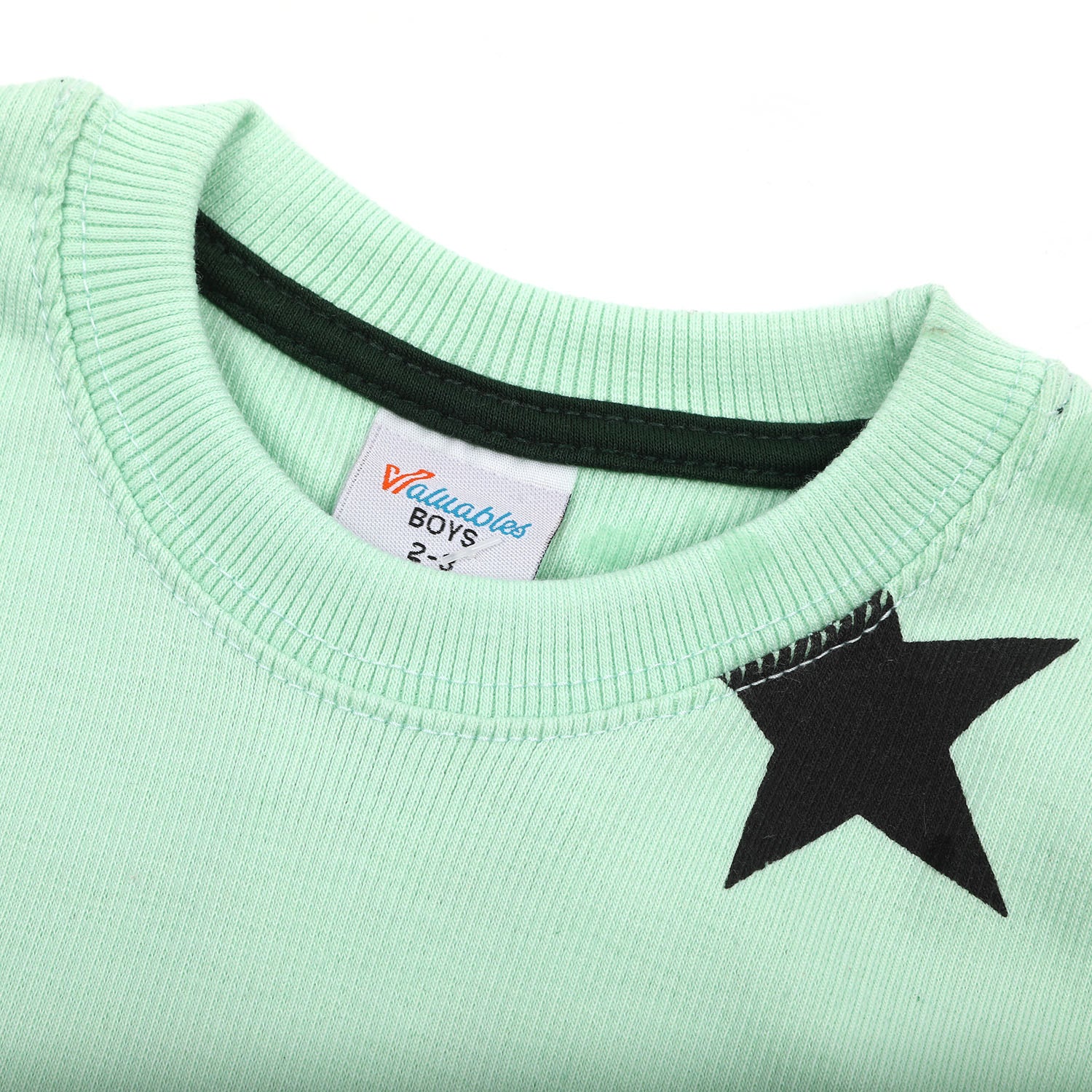 Boys Full Sleeves SweatShirt - Light Green, Boys Hoodies & Sweat Shirts, Chase Value, Chase Value