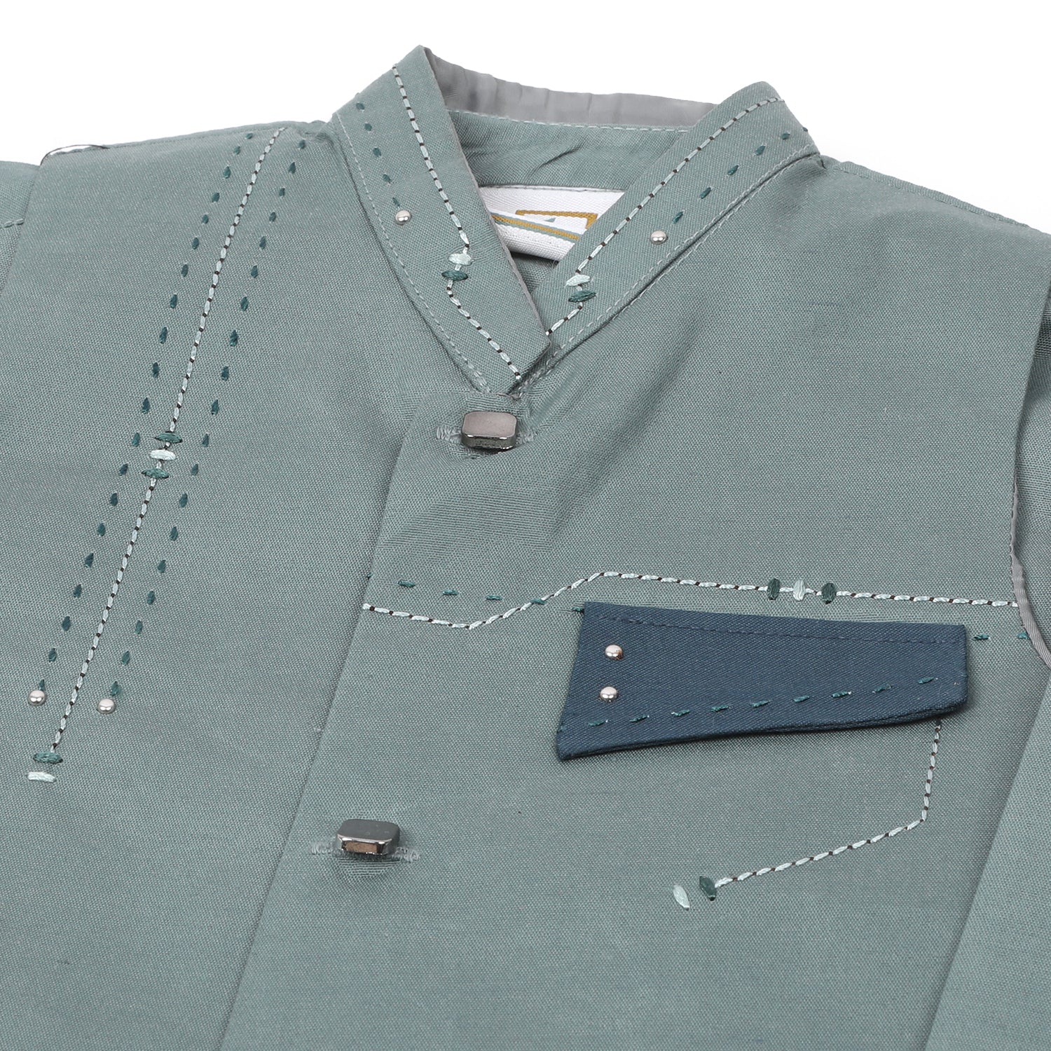 Newborn Boys Shalwar Suits Waistcoat - Green, Newborn Boys Shalwar Suits, Chase Value, Chase Value