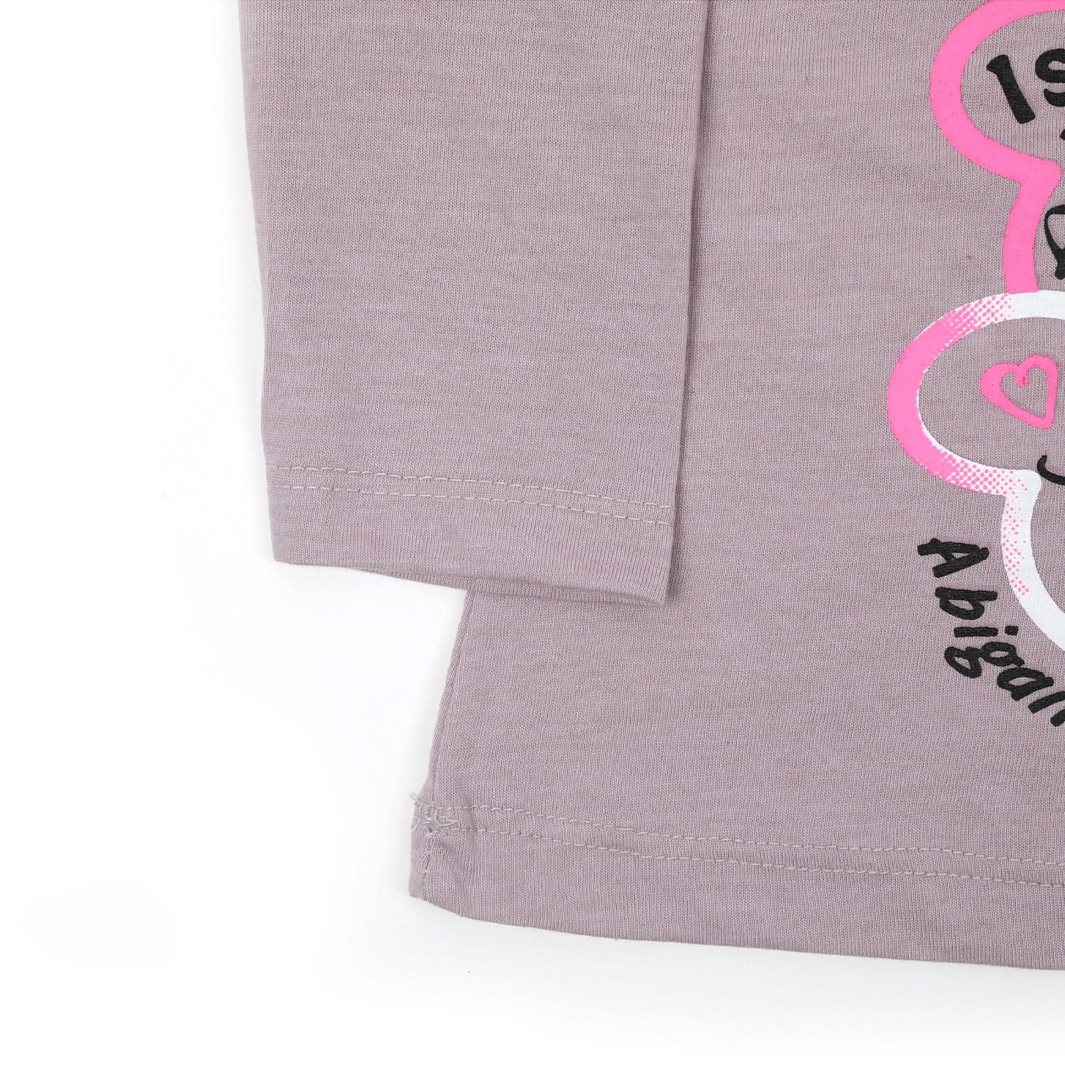 Girls Full Sleeves T-Shirt - Light Purple, Girls T-Shirts, Chase Value, Chase Value