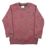 Boys Full Sleeves Sweat Shirt - Maroon, Boys Hoodies & Sweat Shirts, Chase Value, Chase Value