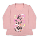 Girls Full Sleeves T-Shirt - Tea Pink, Girls T-Shirts, Chase Value, Chase Value