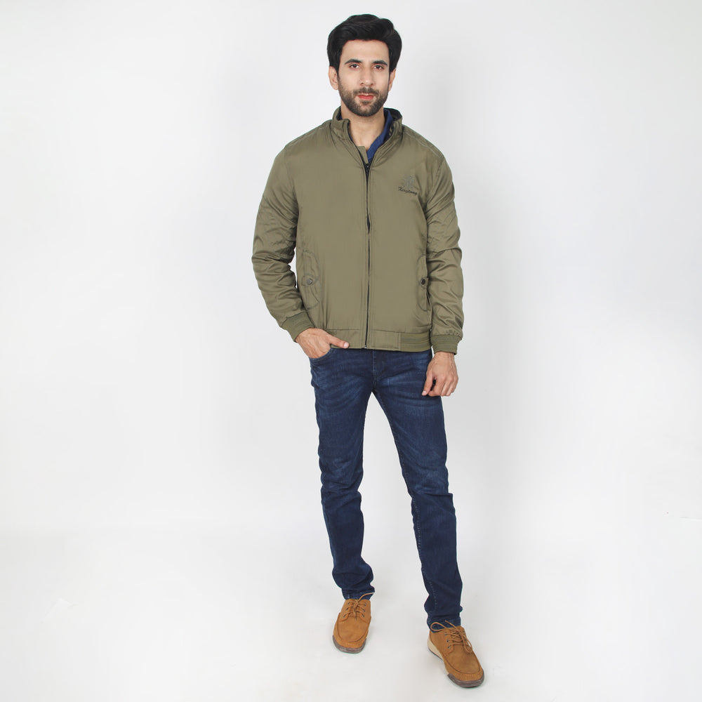 Men's Full Sleeves Jacket - Green, Men's Jackets & Hoodies, Chase Value, Chase Value