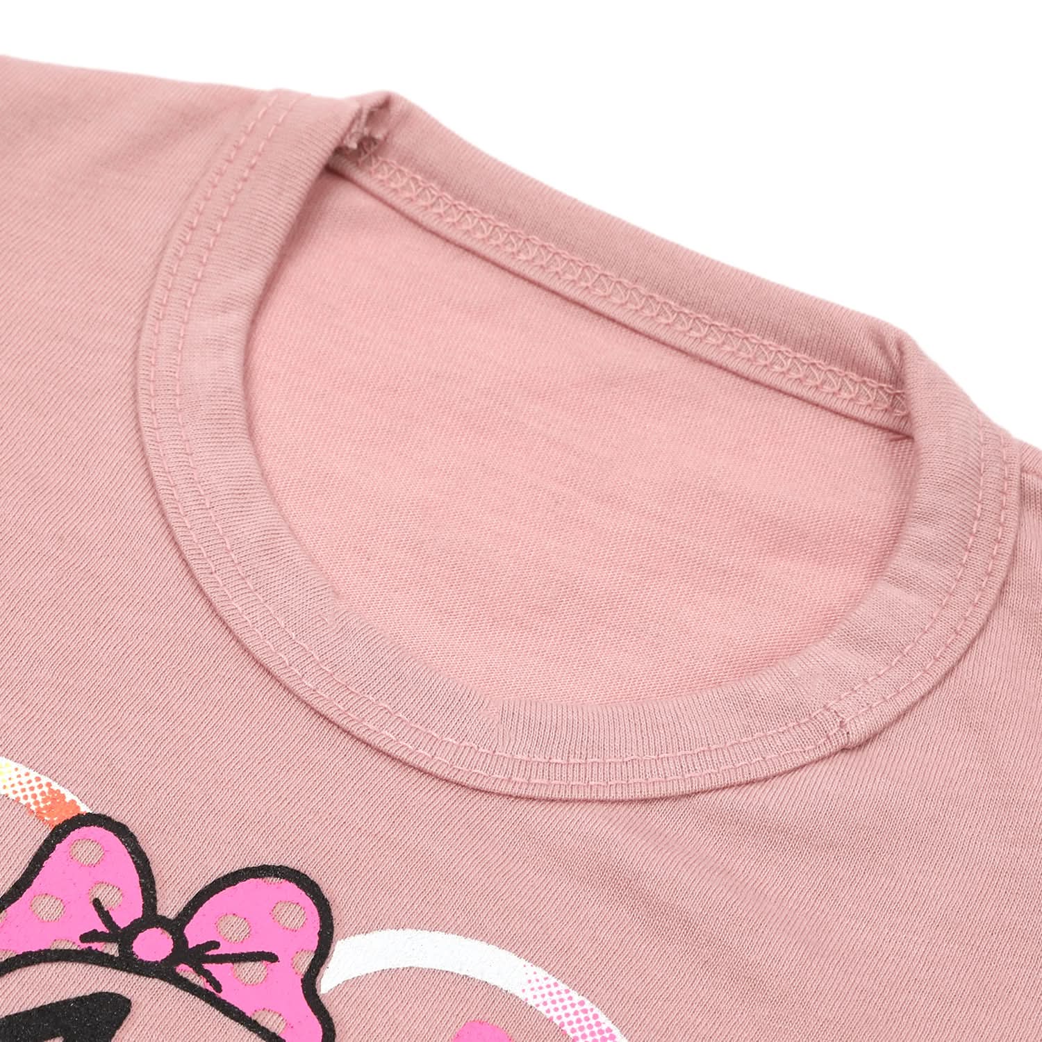 Girls Full Sleeves T-Shirt - Tea Pink, Girls T-Shirts, Chase Value, Chase Value