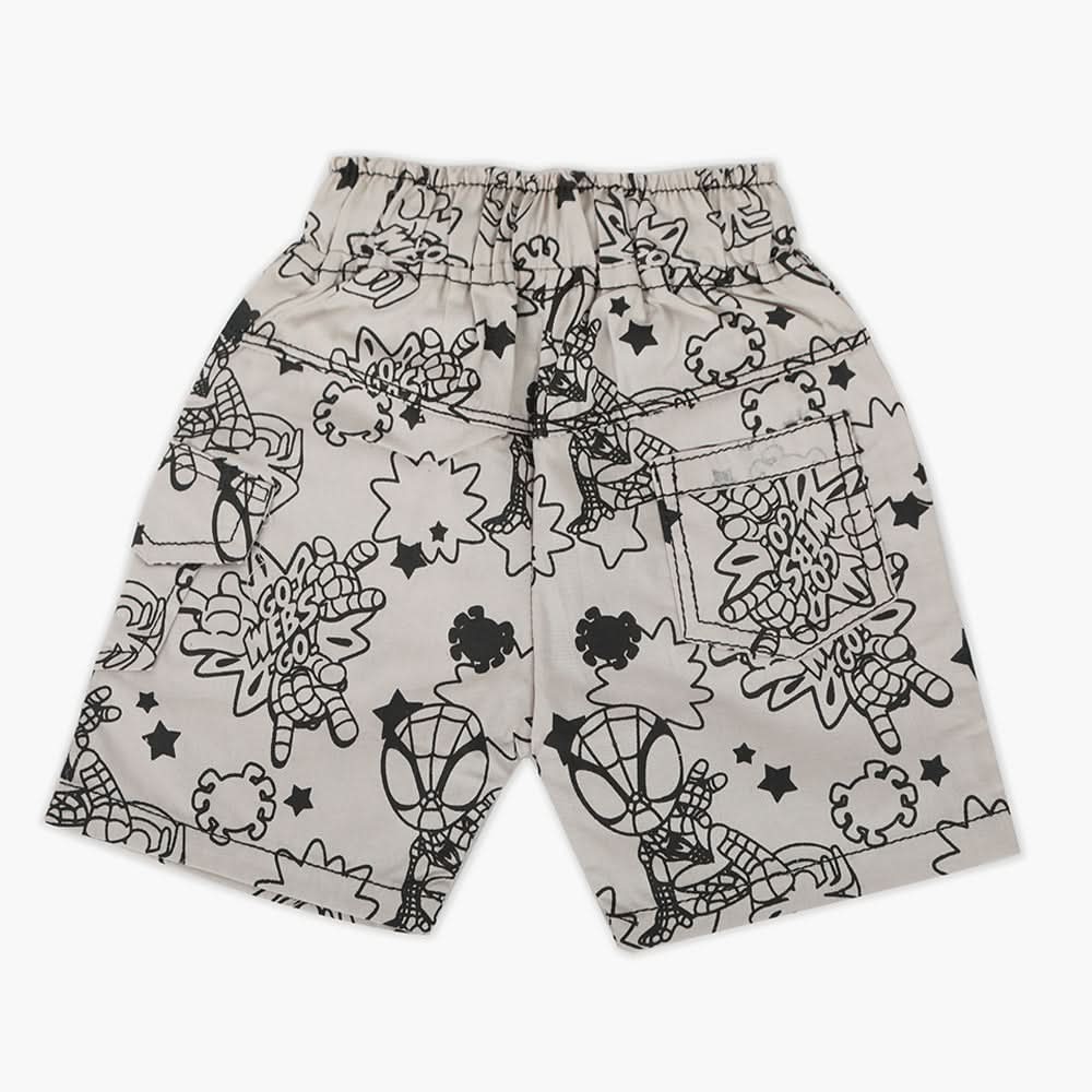 Newborn Boys Short - Beige, Newborn Boys Shorts & Pants, Chase Value, Chase Value