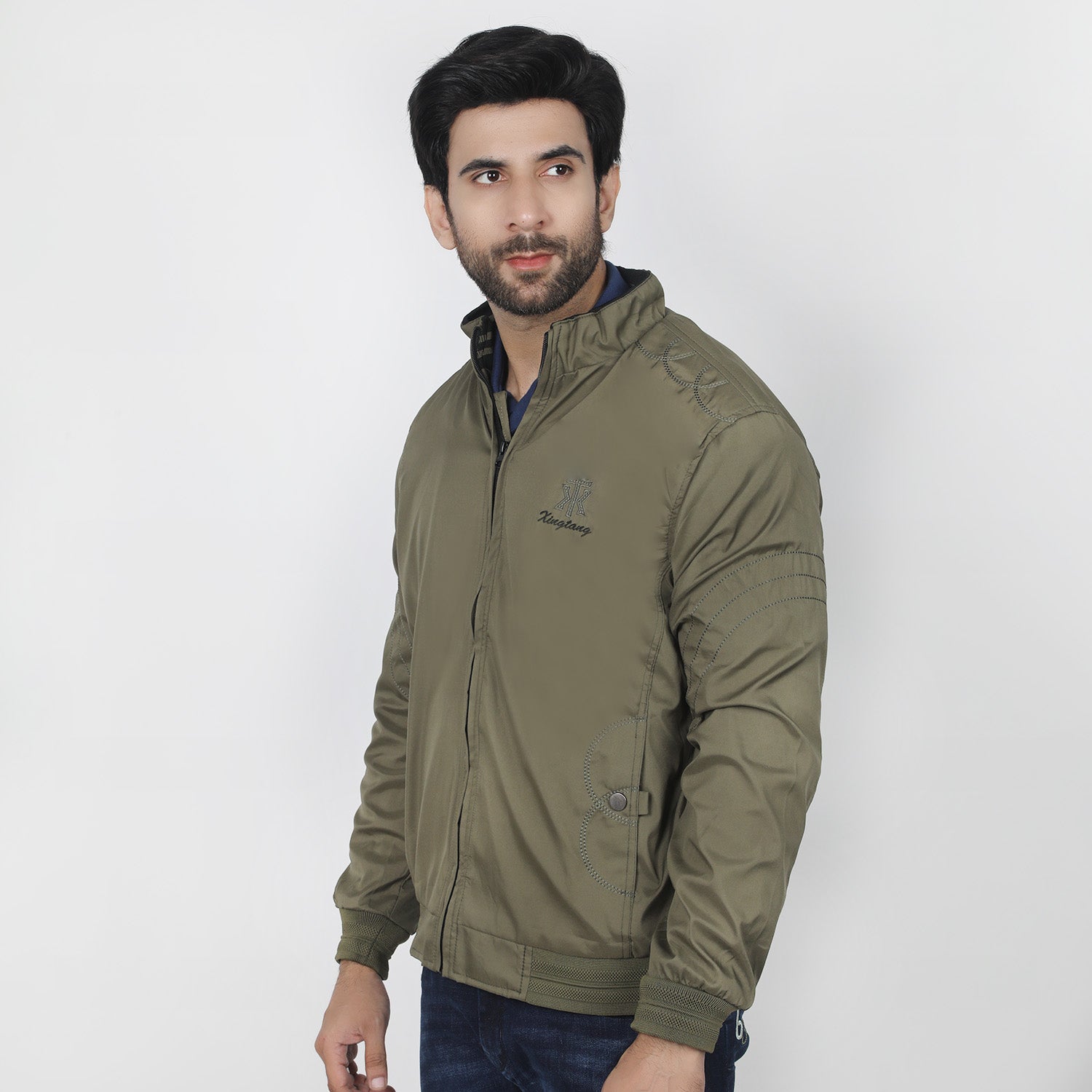 Men's Full Sleeves Jacket - Green, Men's Jackets & Hoodies, Chase Value, Chase Value