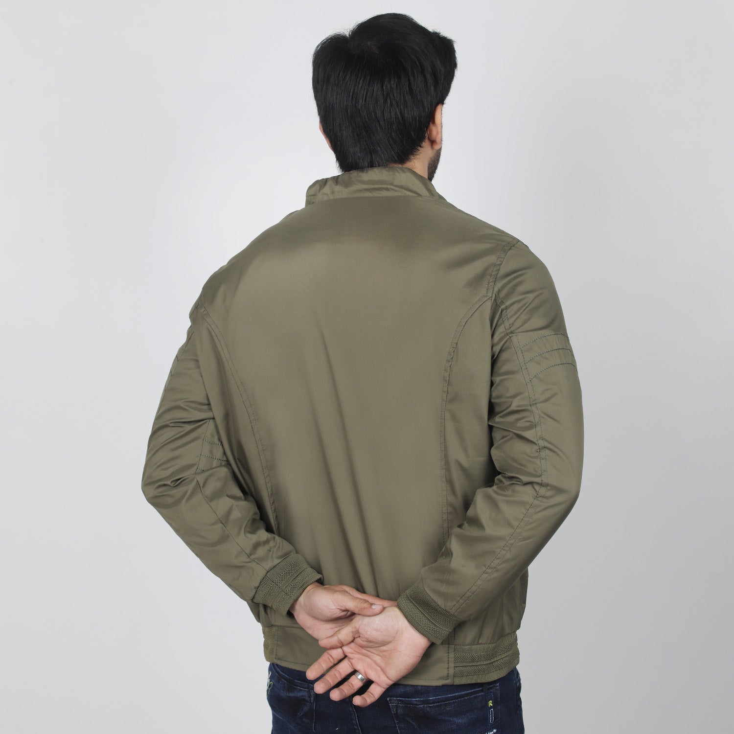 Men's Full Sleeves Jacket - Green, Men's Jackets & Hoodies, Chase Value, Chase Value