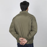 Men's Full Sleeves Jacket - Green, Men's Jackets & Hoodies, Chase Value, Chase Value