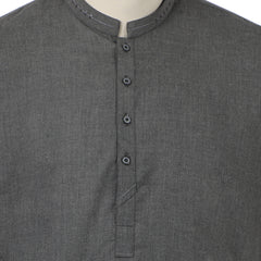 Men's Fancy Shalwar Suit - Black