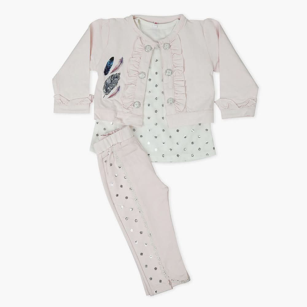 Girls Suit - Baby Pink, Girls Suits, Chase Value, Chase Value