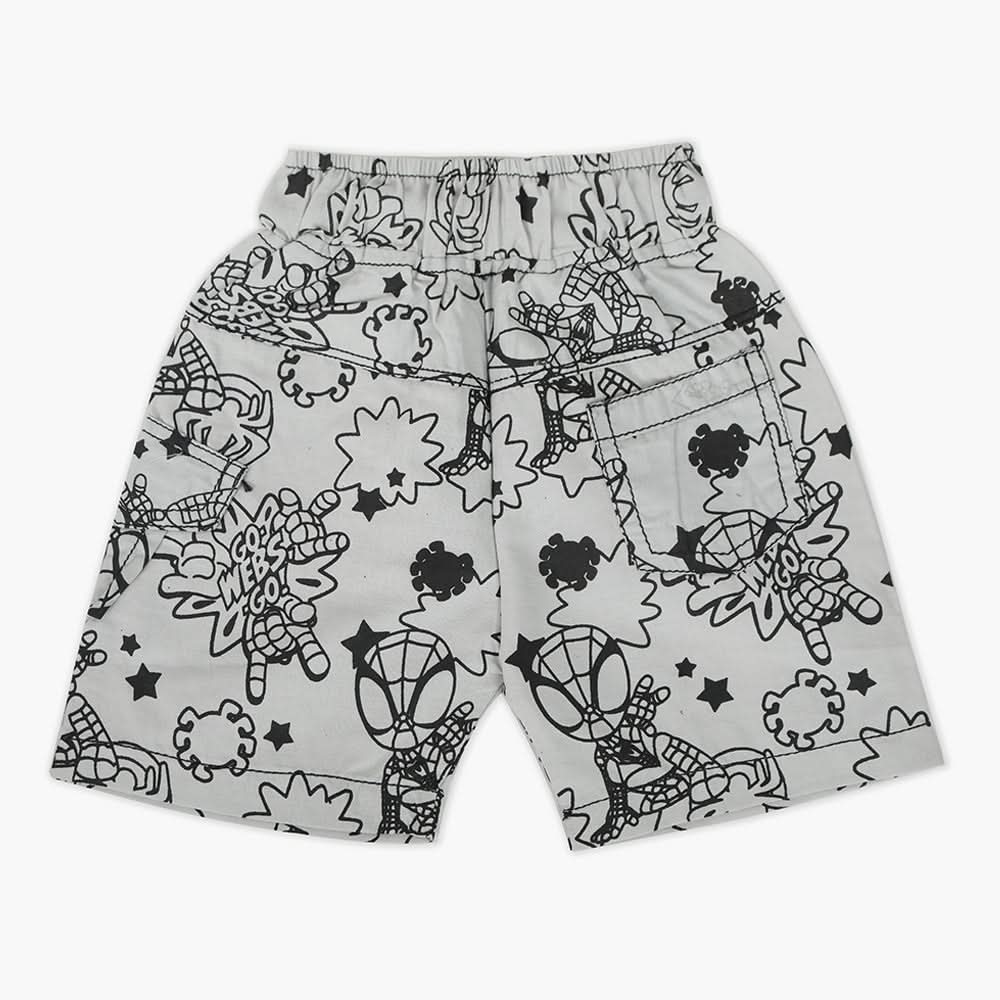 Newborn Boys Short - Light Grey, Newborn Boys Shorts & Pants, Chase Value, Chase Value
