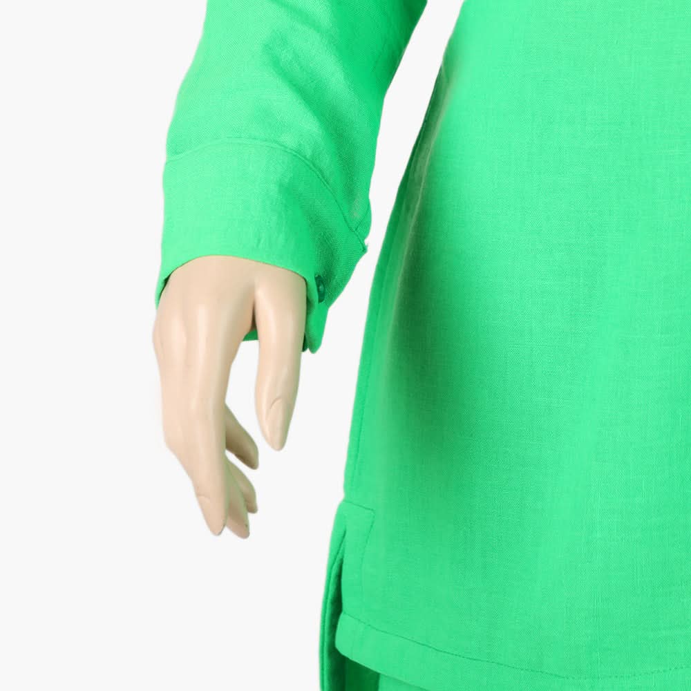 Women's Western 2Pcs Suit - Green, Women Shalwar Suits, Chase Value, Chase Value