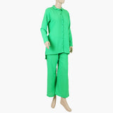Women's Western 2Pcs Suit - Green, Women Shalwar Suits, Chase Value, Chase Value
