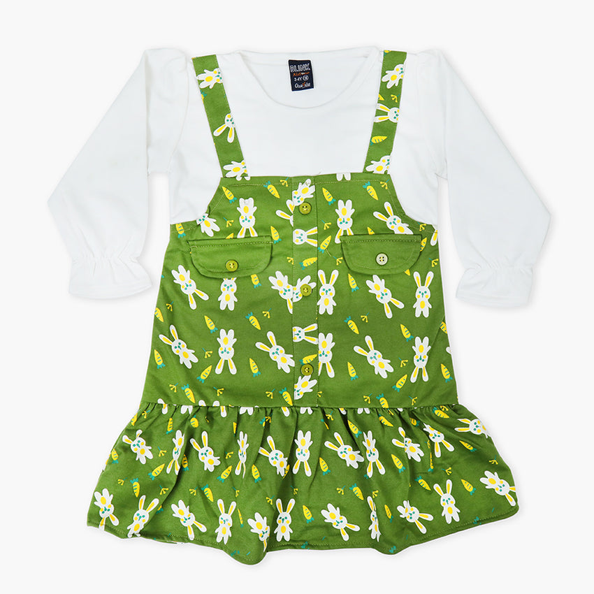 Girls Frock - Green, Girls Frocks, Chase Value, Chase Value