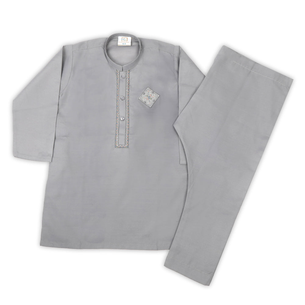 Boys Shalwar suit - Grey, Boys Shalwar Kameez, Chase Value, Chase Value