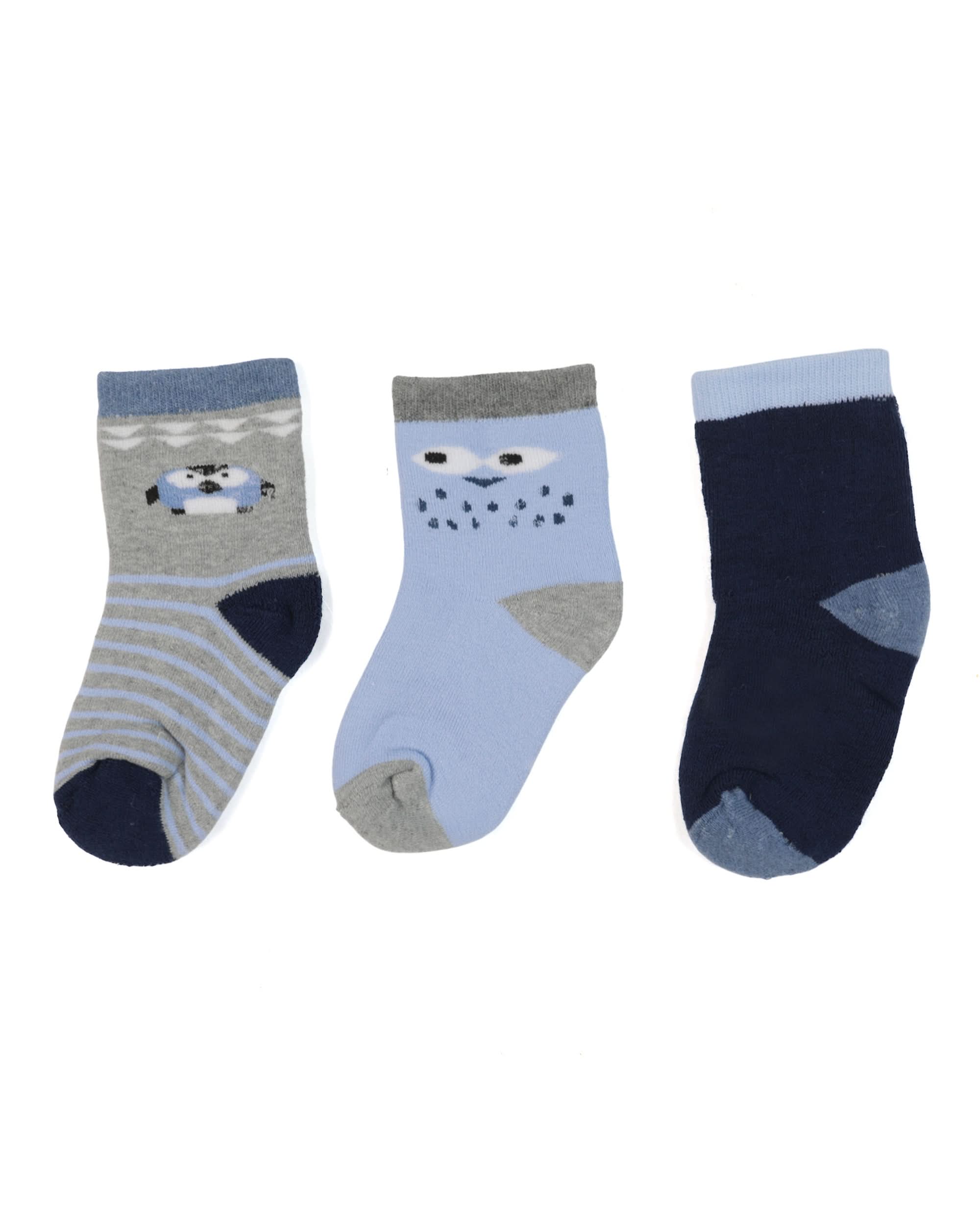 Boy 3Pcs Winter Socks, Boys Socks, Chase Value, Chase Value