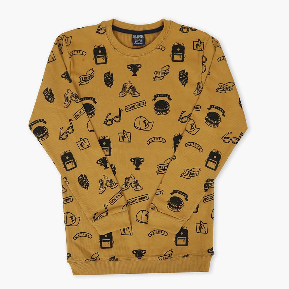 Boys Sweater - Mustard, Boys Sweaters, Chase Value, Chase Value