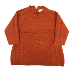 Eminent Newborn Girls Sweater - Rust