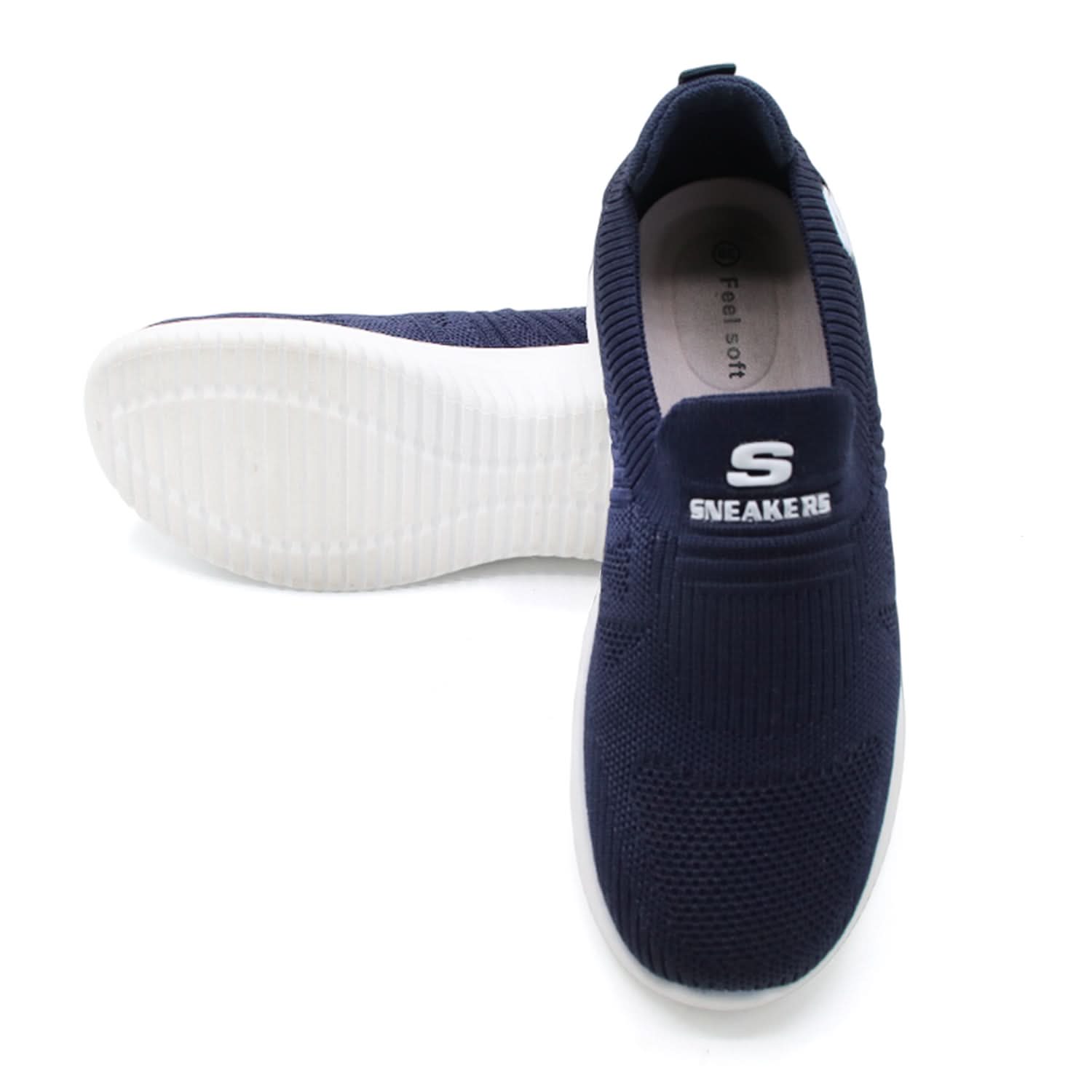 Slip On Skechers L-603 - Navy Blue, Women Casual & Sports Shoes, Chase Value, Chase Value