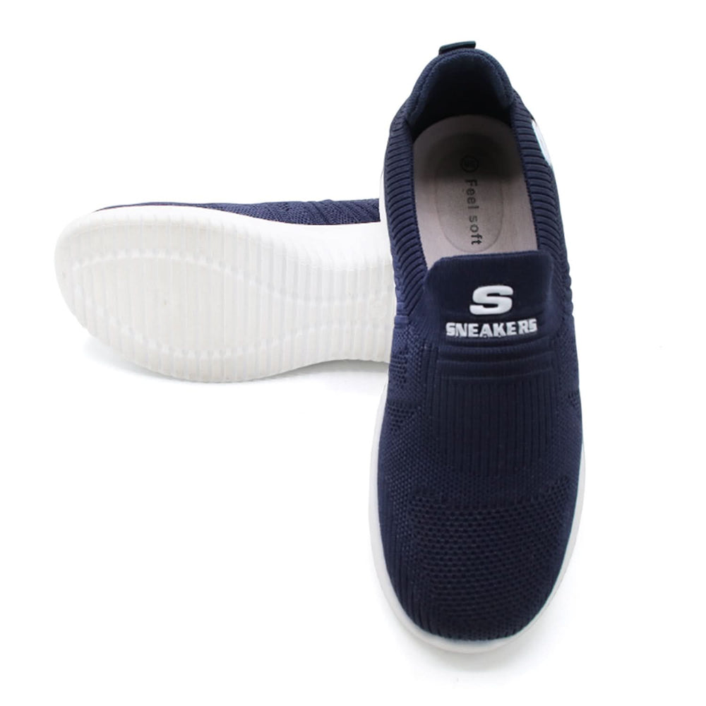 Slip On Skechers L-603 - Navy Blue, Women Casual & Sports Shoes, Chase Value, Chase Value