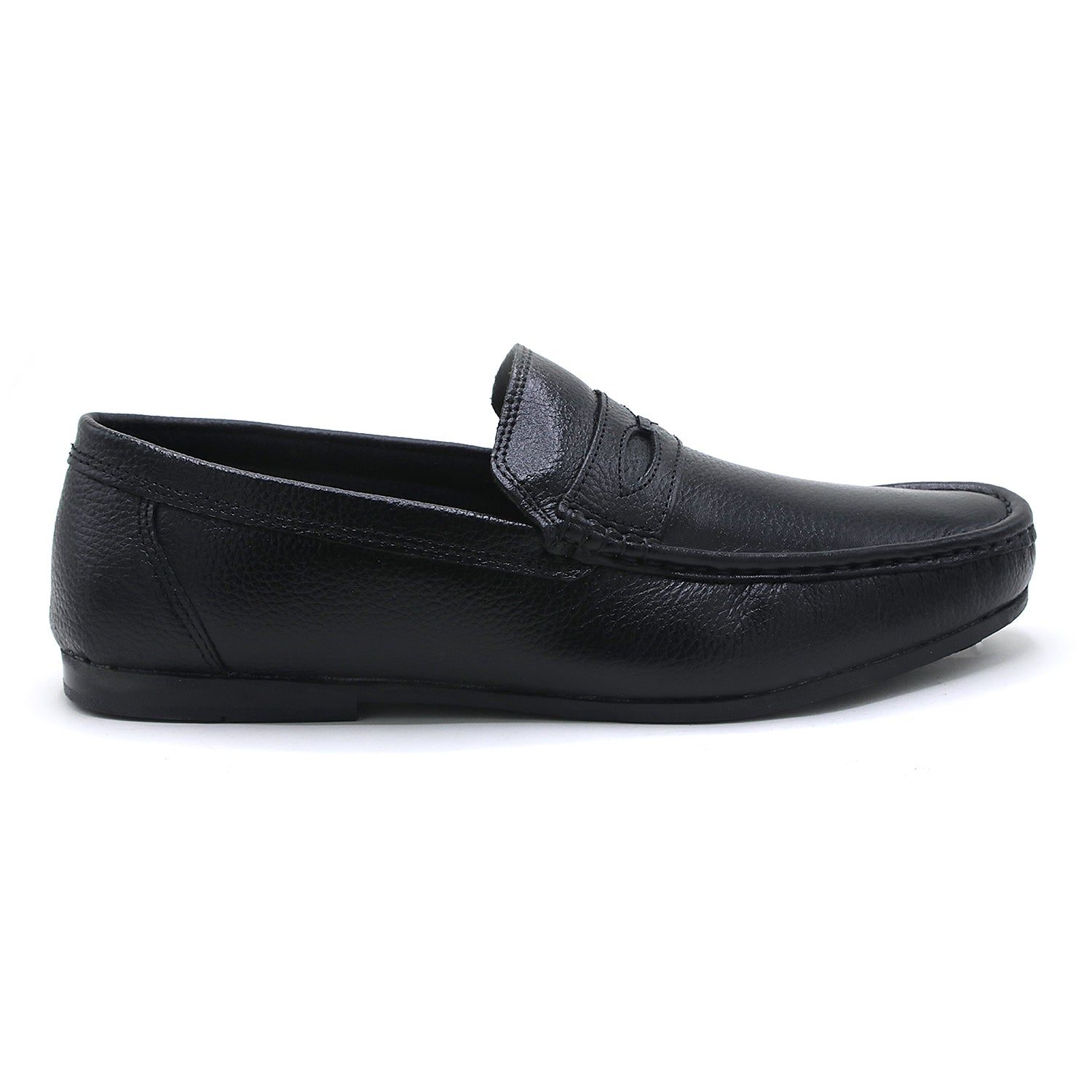 Valuable Casual Loafer Shoes D-1023/M321 - Black, Men's Casual Shoes, Chase Value, Chase Value