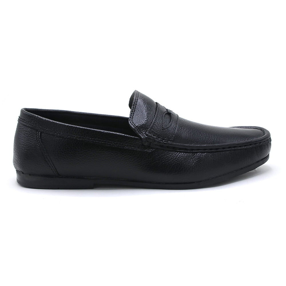 Valuable Casual Loafer Shoes D-1023/M321 - Black, Men's Casual Shoes, Chase Value, Chase Value