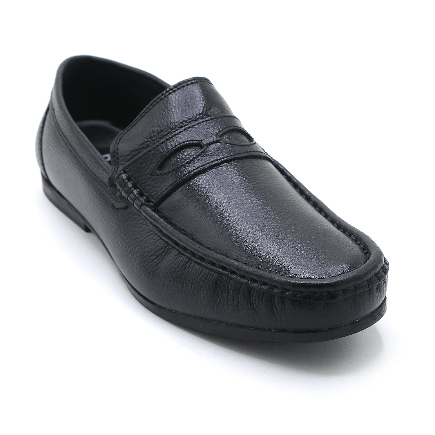 Valuable Casual Loafer Shoes D-1023/M321 - Black, Men's Casual Shoes, Chase Value, Chase Value