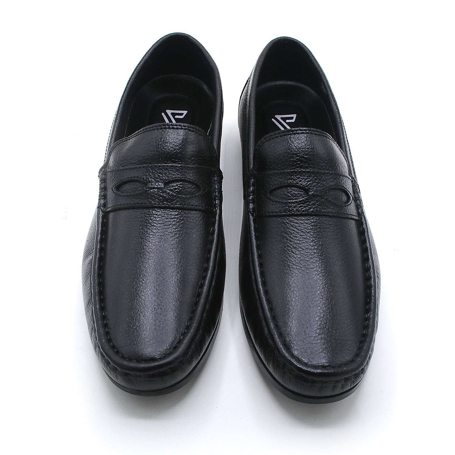 Valuable Casual Loafer Shoes D-1023/M321 - Black, Men's Casual Shoes, Chase Value, Chase Value