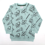 Boys Full Sleeves SweatShirt - Sea Green, Boys Hoodies & Sweat Shirts, Chase Value, Chase Value