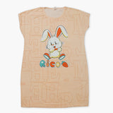 Women's Long Nighty T-Shirt - Peach, Women Night Suit, Chase Value, Chase Value