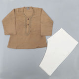 Newborn Boys Shalwar Suit - Brown, Newborn Boys Shalwar Suits, Chase Value, Chase Value