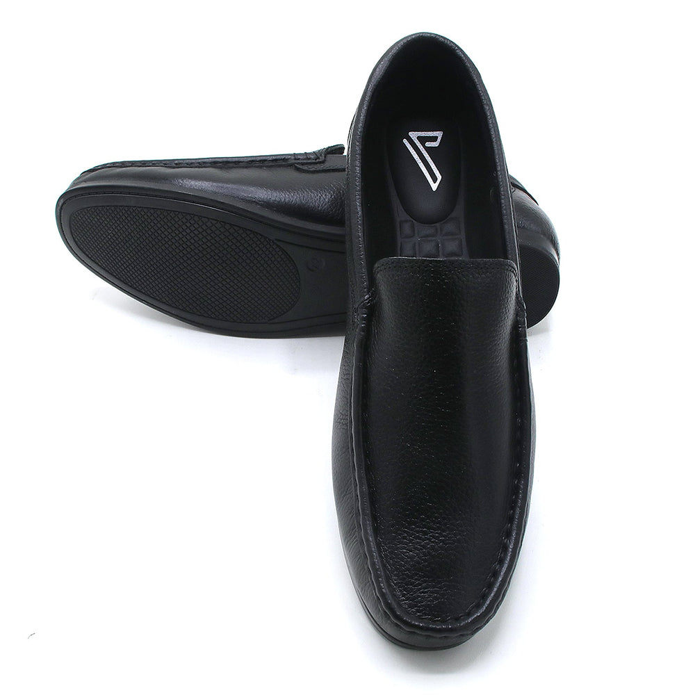 Valuable Classic Casual Loafer Shoes D-1020/M322 - Black, Men's Casual Shoes, Chase Value, Chase Value