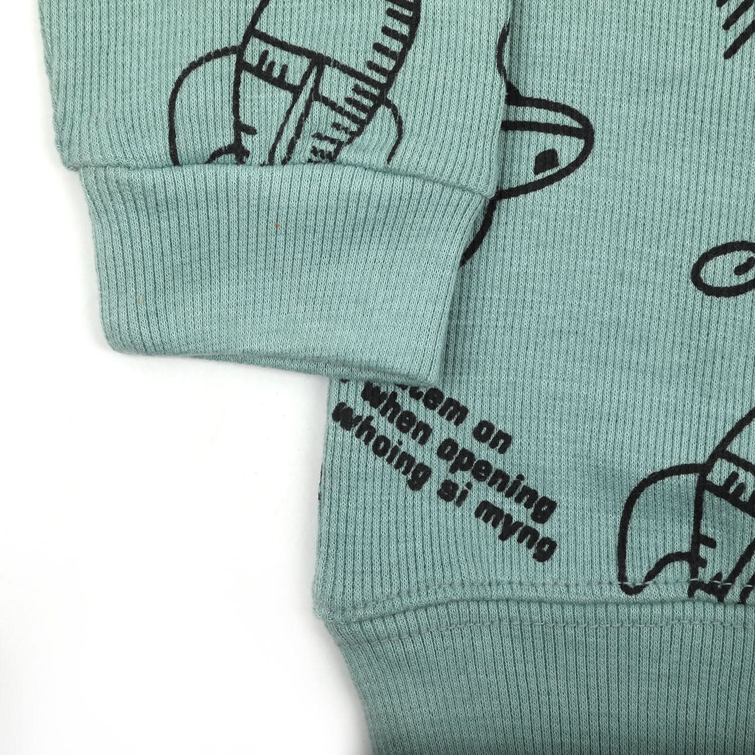 Boys Full Sleeves SweatShirt - Sea Green, Boys Hoodies & Sweat Shirts, Chase Value, Chase Value
