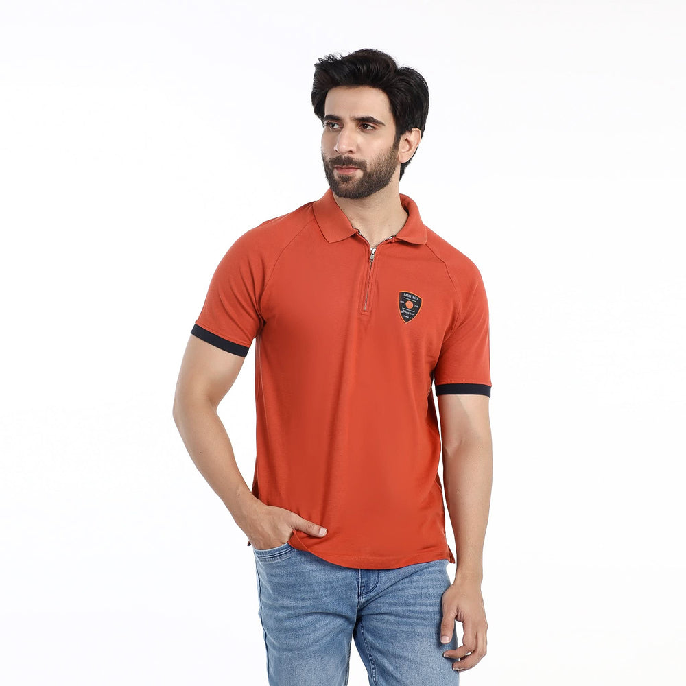 Eminent Men's Half Sleeves Polo T-Shirt - Red Bush, Men's T-Shirts & Polos, Eminent, Chase Value