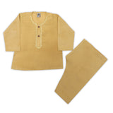 Newborn Boys Shalwar Suit - Mustard, Newborn Boys Shalwar Suits, Chase Value, Chase Value