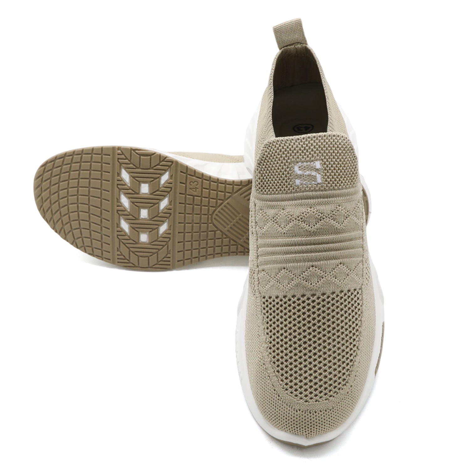 Men's Breathable Mesh Walking Skechers - Fawn, Men's Casual Shoes, Chase Value, Chase Value