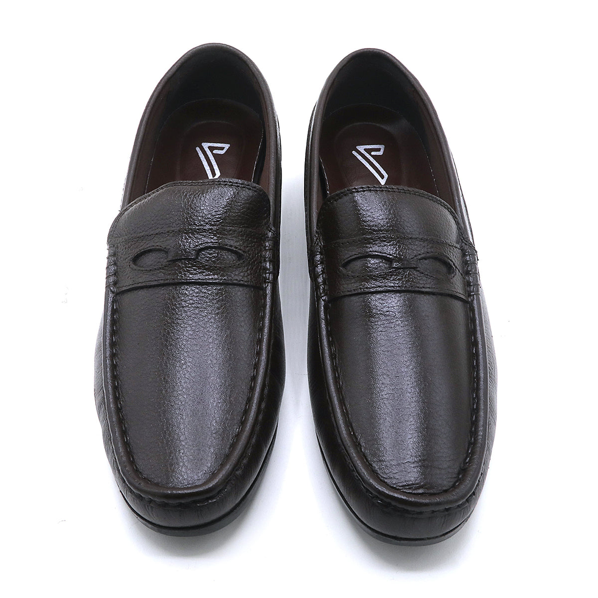 Valuable Casual Loafer Shoes D-1023/M321 - Brown, Men's Casual Shoes, Chase Value, Chase Value