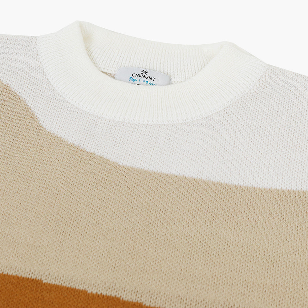 Eminent Boys Crew Neck Sweater - Coffee, Boys Sweaters, Eminent, Chase Value