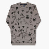 Boys Sweatshirt - Dark Grey, Boys Hoodies & Sweat Shirts, Chase Value, Chase Value