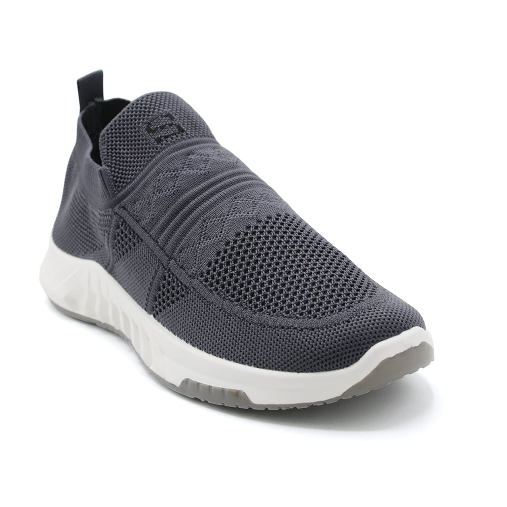 Men's Breathable Mesh Walking Skechers - Grey, Men's Casual Shoes, Chase Value, Chase Value