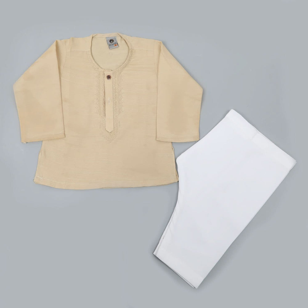 Newborn Boys Shalwar Suit - Fawn, Newborn Boys Shalwar Suits, Chase Value, Chase Value