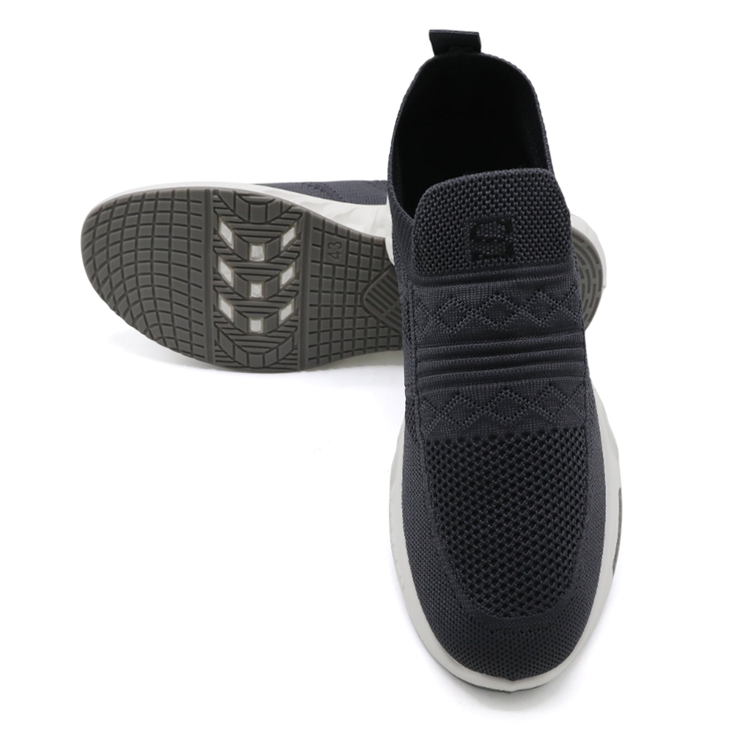 Men's Breathable Mesh Walking Skechers - Grey, Men's Casual Shoes, Chase Value, Chase Value