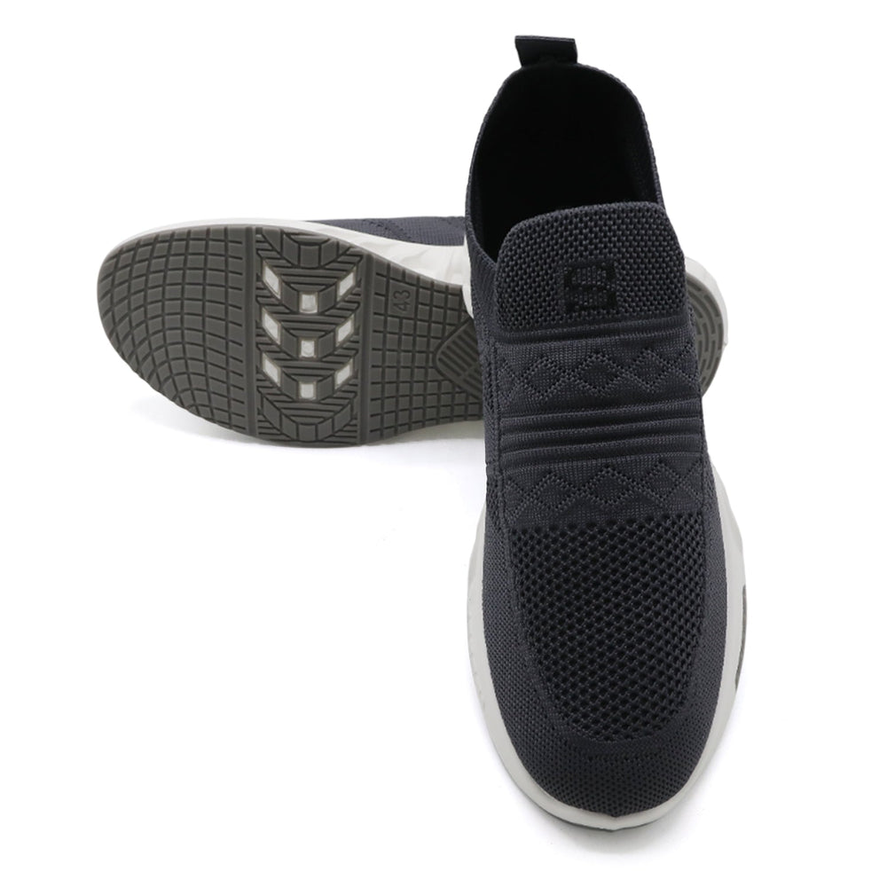 Men's Breathable Mesh Walking Skechers - Grey, Men's Casual Shoes, Chase Value, Chase Value