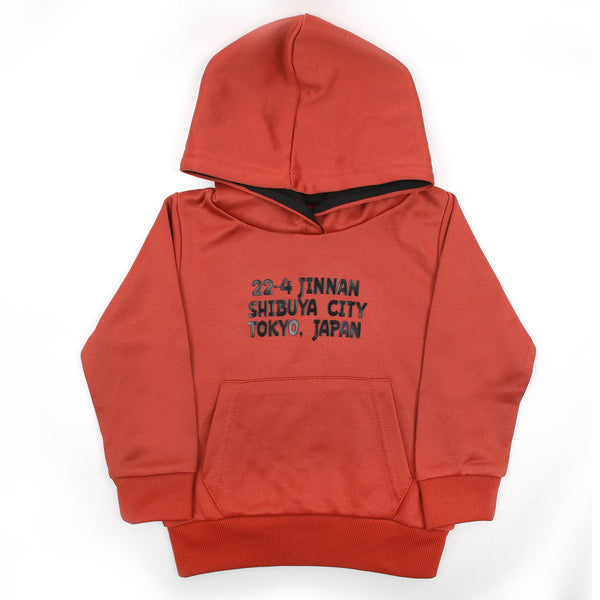 Eminent Boys Full Sleeves Hoodie T-Shirt - Rust