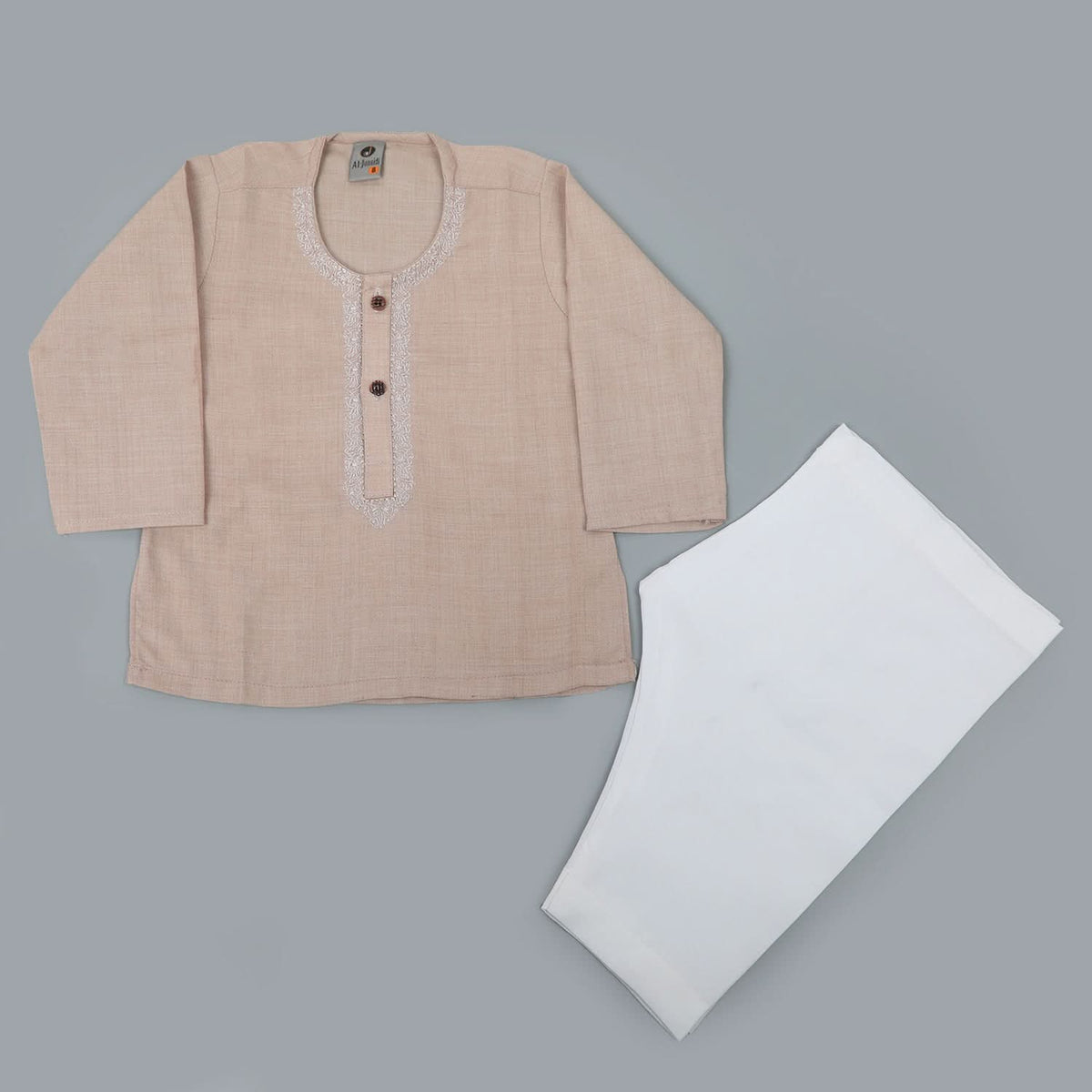 Newborn Boys Shalwar Suit - Beige, Newborn Boys Shalwar Suits, Chase Value, Chase Value