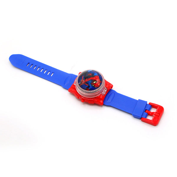 Children Digital Spinner And Music Watch - Blue